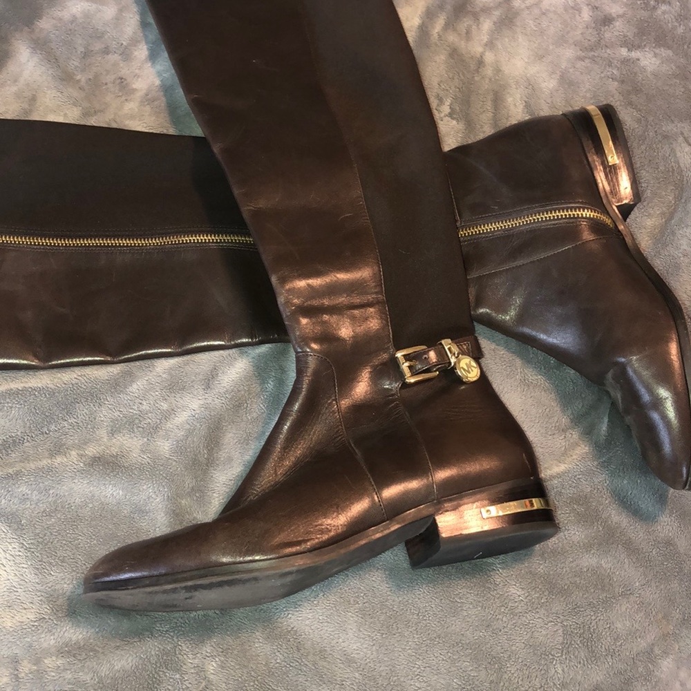 Michael Kors leather boots